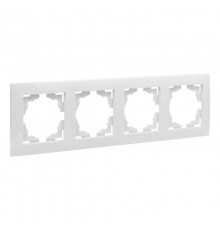 Валенсия рамка 4-местная белая EKF PROxima   EWM-G-304-10   EKF