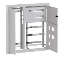 Щит этажный 5 кв. слаботочка слева (1000х950х160) Basic  mb28-v-5z  EKF