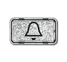 Линза прозрачная с символом "ЗВОНОК", серия Allwetter 44  1714-0-0278   2CKA001714A0278  ABB