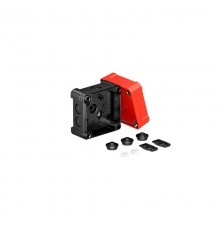 Распределительная коробка X02,, IP 67, 95х95х72 мм, черная с красной крышкой  2005144  OBO Bettermann