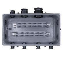 КЗНС-48 У2, 48 зажимов, IP65 (металлические вводы), коробка клеммная  ET002546  Электротехник