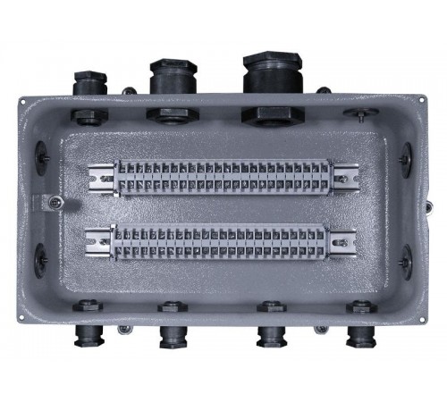 КЗНС-48 У2, 48 зажимов, IP65 (металлические вводы), коробка клеммная  ET002546  Электротехник