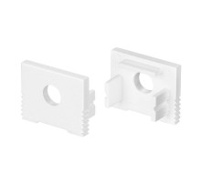 Заглушка SL-SLIM-H13M WHITE с отверстием (Arlight, Пластик)  037538  Arlight