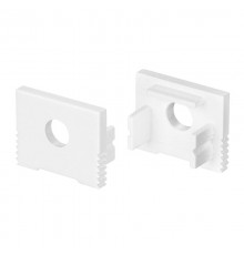 Заглушка SL-SLIM-H13M WHITE с отверстием (Arlight, Пластик)  037538  Arlight