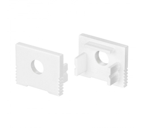 Заглушка SL-SLIM-H13M WHITE с отверстием (Arlight, Пластик)  037538  Arlight