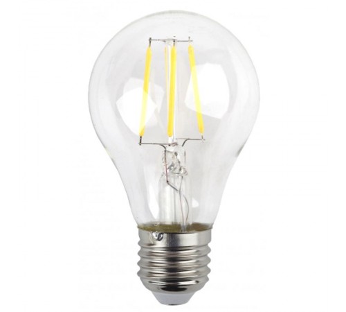 Лампа светодиодная LED 5Вт Е27 220В 2700К F-LED А60 груша  Б0019010  ЭРА