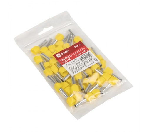 Наконечник штыревой втулочный НШвИ(2) 6.0-18 (50шт.) EKF PROxima  nhvi2-6.0-18  EKF