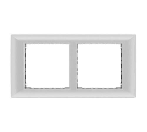 Рамка-суппорт "Avanti" для "In-liner Front",  серебристый металлик, 4модуля  4404914  DKC