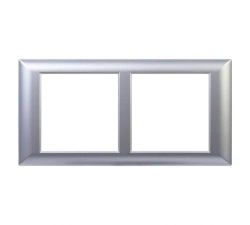 Рамка-суппорт "Avanti" для "In-liner Front",  серебристый металлик, 4модуля  4404914  DKC