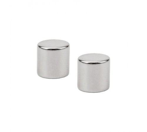 Неодимовый магнит диск 10х10мм сцепление 3,7 кг (упаковка 2 шт)  72-3115  REXANT