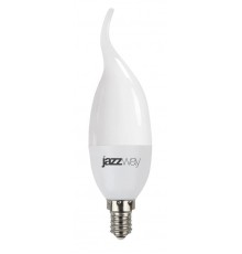 Лампа светодиодная LED 7Вт E14 220В 4000К PLED- SP CA37 свеча на ветру  1027917-2  Jazzway