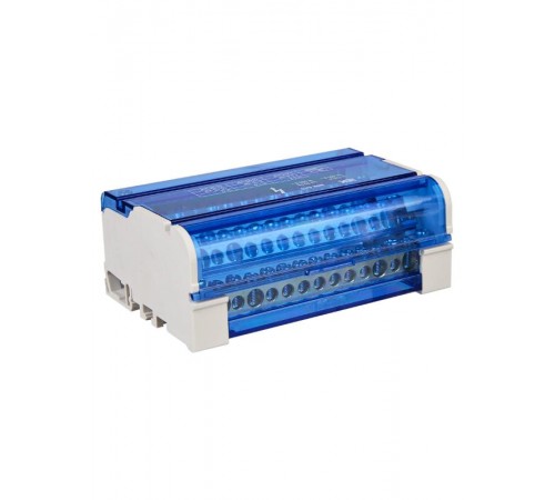 Шины на DIN-рейку в корпусе (кросс-модуль) 3L+PEN 4х15   YND10-4-15-125  IEK