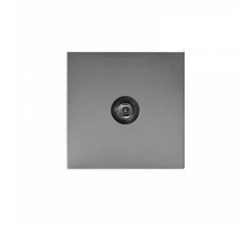 ArtGallery Сталь Розетка TV коннектор, механизм  GAL000993  SE