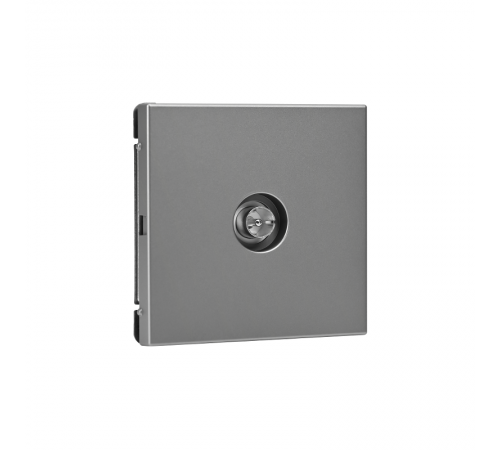 ArtGallery Сталь Розетка TV коннектор, механизм  GAL000993  SE