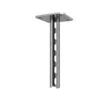 Подвес потолочный СТРАТ 41х21х1600, толщ. 2,0 мм, гор. цинк, 374816  ППС-41х21х1600-2,0-ГЦ   Ostec