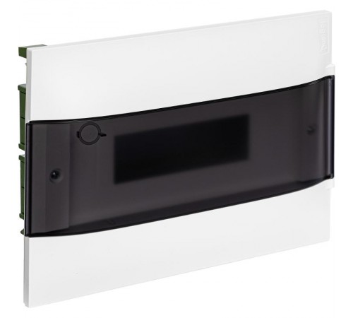 Practibox S Пластиковый щиток Встраиваемый (в полые стены) 1X12 Дымчатая дверь  135571  Legrand