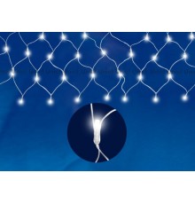 Гирлянда-сетка светодиодная   ULD-N2520-240/STA WHITE IP20   240 диодов, 2.5х2 м, белая, IP20, шнур прозр.  07937  Uniel