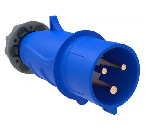 Вилка переносная ССИ-013 16А-6ч/200-250В 2Р+РЕ IP44 MAGNUM  PSN01-016-3  IEK