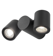 Светильник садово-парковый Sonata настенный архитектурный, 2xGU10, 221x155x70mm, 170-240V / 50Hz, 2xMax.35W, IP54  GD152  Gauss