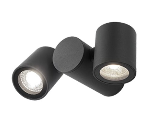 Светильник садово-парковый Sonata настенный архитектурный, 2xGU10, 221x155x70mm, 170-240V / 50Hz, 2xMax.35W, IP54  GD152  Gauss