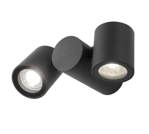 Светильник садово-парковый Sonata настенный архитектурный, 2xGU10, 221x155x70mm, 170-240V / 50Hz, 2xMax.35W, IP54  GD152  Gauss