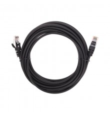 Патч-корд U/UTP, CAT 5e, RJ45-RJ45, 26AWG, LSZH, черный, 5м REXANT  02-0102-5  REXANT