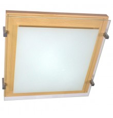 Светильник "Полесье" 400х400 НПБ 09-3х40-003 М97 белый /корпус сосна /держатель хром  1005205893  Элетех