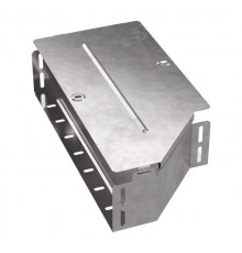 Переходник левый с крышкой Стандарт 400х300х100   PR16.0687  Промрукав