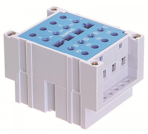 Блок PO-DS-VL Клеммный для цепей полярности, с разорванной цепью, монтаж на плату, винтовые клеммы  1SNA166757R0400  TE