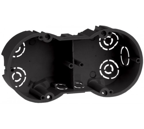 Коробка установочная 141x70x45 двухместная КМ40007 с саморезами  UKT20-141-070-045  IEK