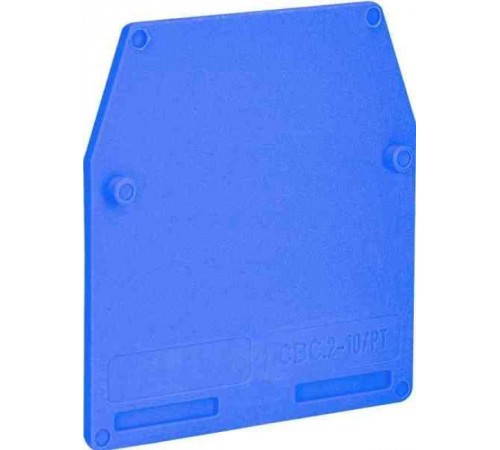 Изолятор торцевой синий CBC.2-10/PT(EХ)i. для СВС2 ЕХ (замена на D-TUR-2.5-10)  ZCBI061  DKC
