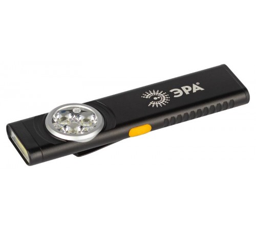 Светодиодный фонарь  Рабочие Практик RA-707 аккумуляторный 11 режимов магнит клипса турбо режим 10Вт   Б0061072  ЭРА