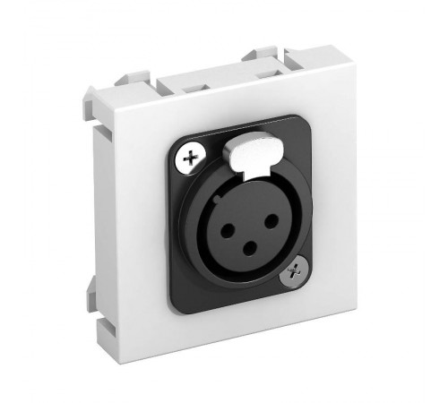 Мультимедийная рамка XLR Modul45 (белый) (MTG-X3F L RW1)  6105210  OBO Bettermann