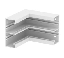 Внутренний угол кабельного канала Rapid 45-2 нерегулируемый 53x130 мм (ПВХ,белый) (GK-IS53130RW)  6113240  OBO Bettermann