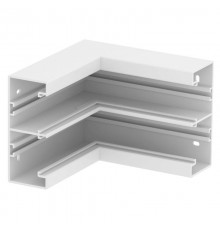 Внутренний угол кабельного канала Rapid 45-2 нерегулируемый 53x130 мм (ПВХ,белый) (GK-IS53130RW)  6113240  OBO Bettermann