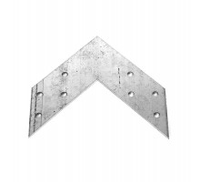 Соединитель угловой 120х35x2, оцинкованный - накл.  126380  Tech-KREP