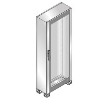 Шкаф AMX нержавеющая сталь, стеклянная дверь 2000x800x500  TM2985VX  ABB