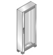 Шкаф AMX нержавеющая сталь, стеклянная дверь 2000x800x500  TM2985VX  ABB