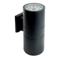 Светильник уличный светодиодный, 2*18W, 3200Lm, 4000K, черный DH0712  48359  FERON