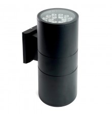 Светильник уличный светодиодный, 2*18W, 3200Lm, 4000K, черный DH0712  48359  FERON