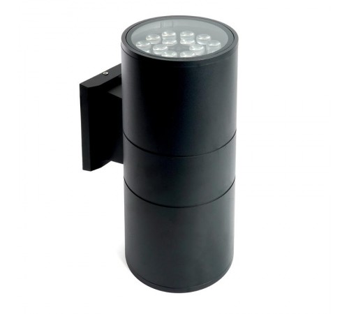 Светильник уличный светодиодный, 2*18W, 3200Lm, 4000K, черный DH0712  48359  FERON