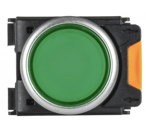 Кнопка с фиксацией d=22мм 1NO+1NC зелёная MASTER  MI-BT60-11T-3-21-K06  IEK