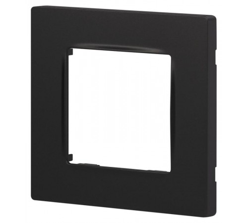 Рамка для розеток и выключателей  Серия 12 12-5201-05 на 1 пост, Классик, антрацит  Б0067770  ЭРА