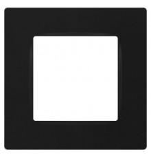 Рамка для розеток и выключателей  Серия 12 12-5201-05 на 1 пост, Классик, антрацит  Б0067770  ЭРА