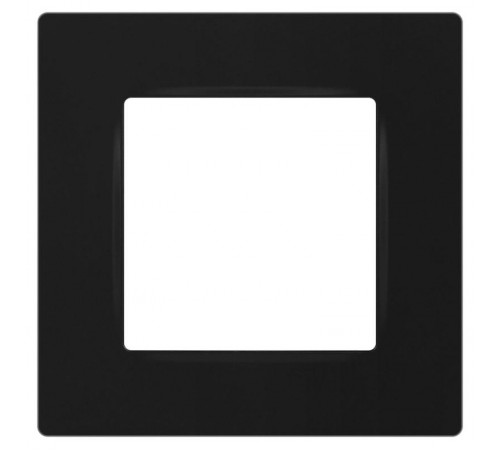 Рамка для розеток и выключателей  Серия 12 12-5201-05 на 1 пост, Классик, антрацит  Б0067770  ЭРА