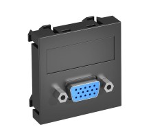 Мультимедийная рамка VGA Modul45 (черный) (MTG-VGA S SWGR1)  6104613  OBO Bettermann