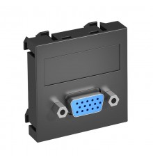 Мультимедийная рамка VGA Modul45 (черный) (MTG-VGA S SWGR1)  6104613  OBO Bettermann