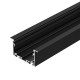Профиль S2-LINIA69-F-2500 SEAMLESS BLACK (Arlight, Алюминий)  033534  Arlight