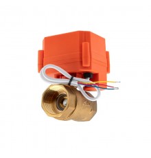 Кран шаровый с электроприводом 1 дюйм Nautilus КЭ-25  82-0253  REXANT