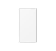 Центральная накладка в цвет клавиш для модуля F50; термопласт; белый матовый  A50NAWWM  Jung